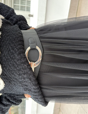 TASARIM İTALYAN KEMER GÜMÜŞ TOKALI