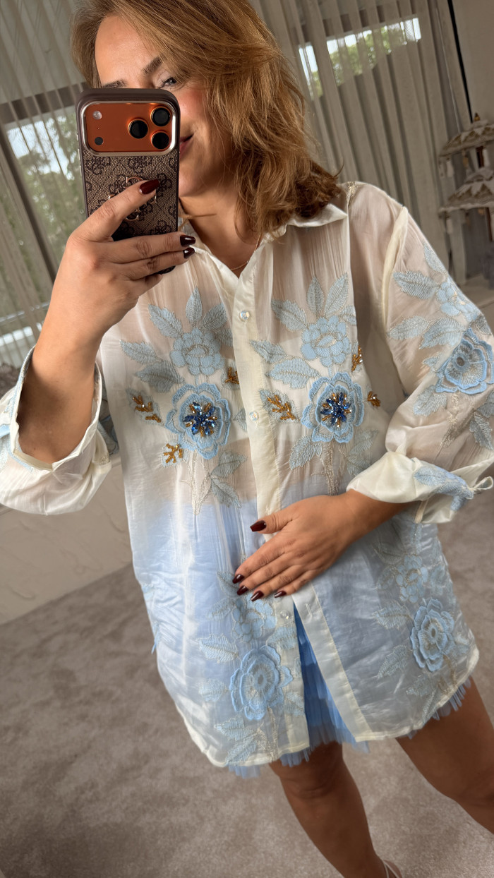 GD PARİS GÖMLEK BLUE