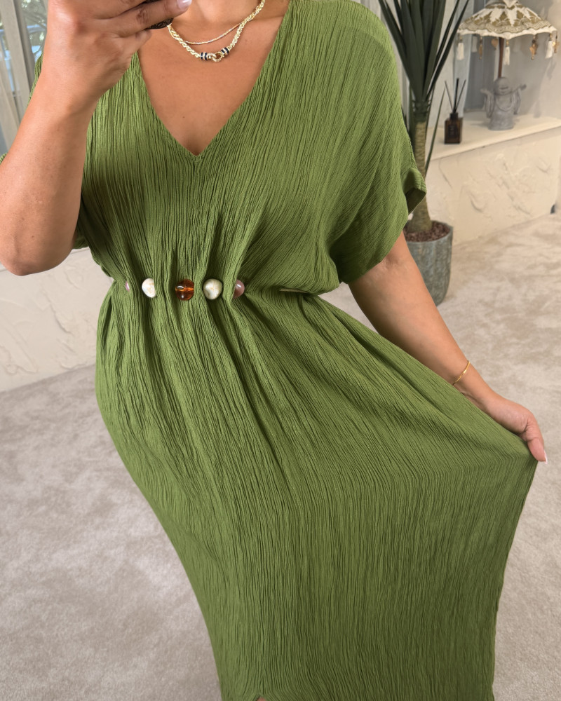 ALE İTHAL DRESS YEŞİL