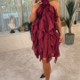ROMANCE İTHAL NİGHT DRESS CHERRY