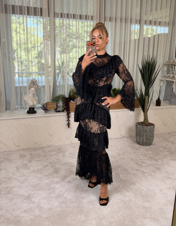 GD PARİS DRESS BLACK GD PARİS DRESS BLACK