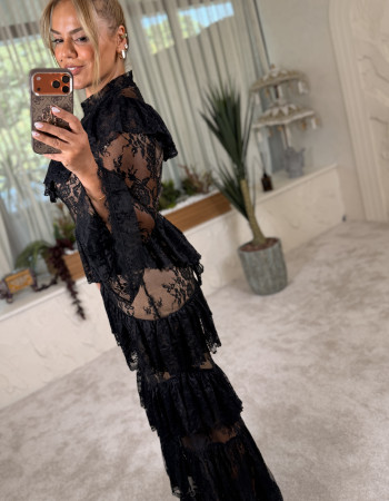 GD PARİS DRESS BLACK GD PARİS DRESS BLACK