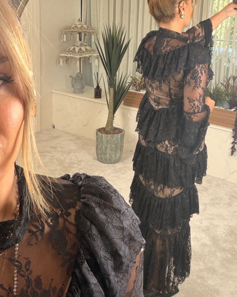 GD PARİS DRESS BLACK GD PARİS DRESS BLACK