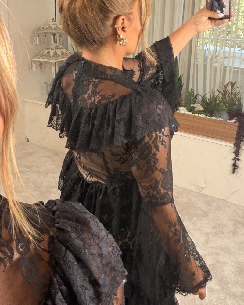 GD PARİS DRESS BLACK GD PARİS DRESS BLACK