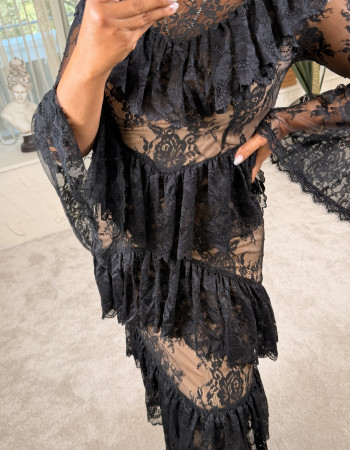 GD PARİS DRESS BLACK GD PARİS DRESS BLACK