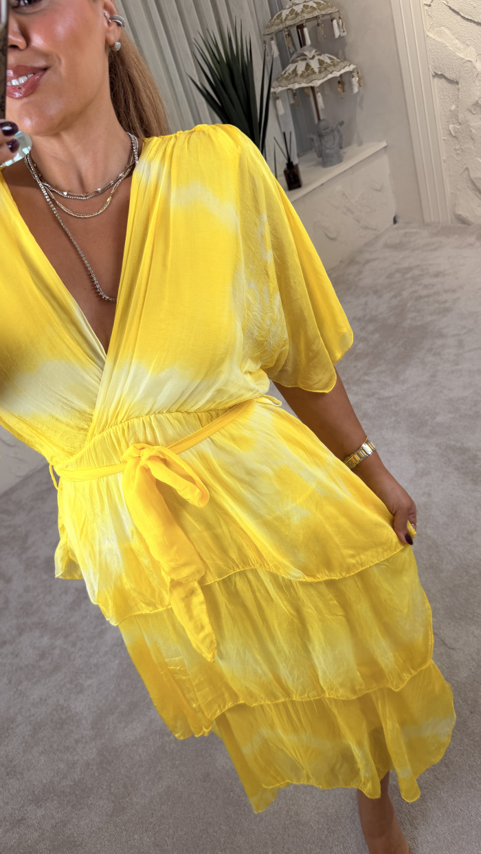 COSSY DRESS YELLOW