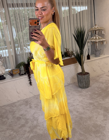 COSSY DRESS YELLOW COSSY DRESS YELLOW