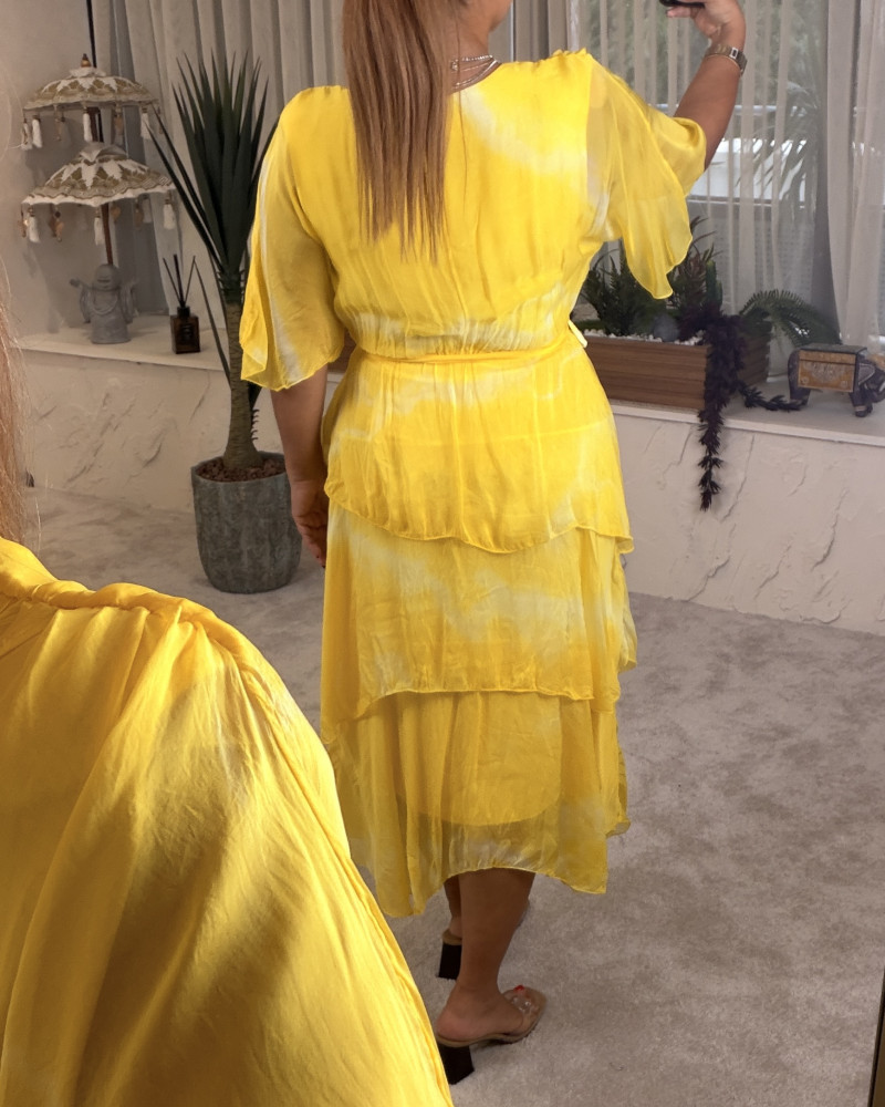 COSSY DRESS YELLOW COSSY DRESS YELLOW