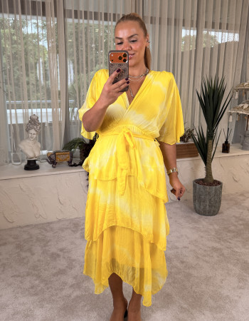 COSSY DRESS YELLOW COSSY DRESS YELLOW