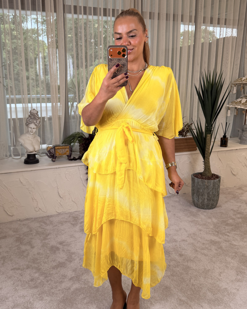 COSSY DRESS YELLOW COSSY DRESS YELLOW