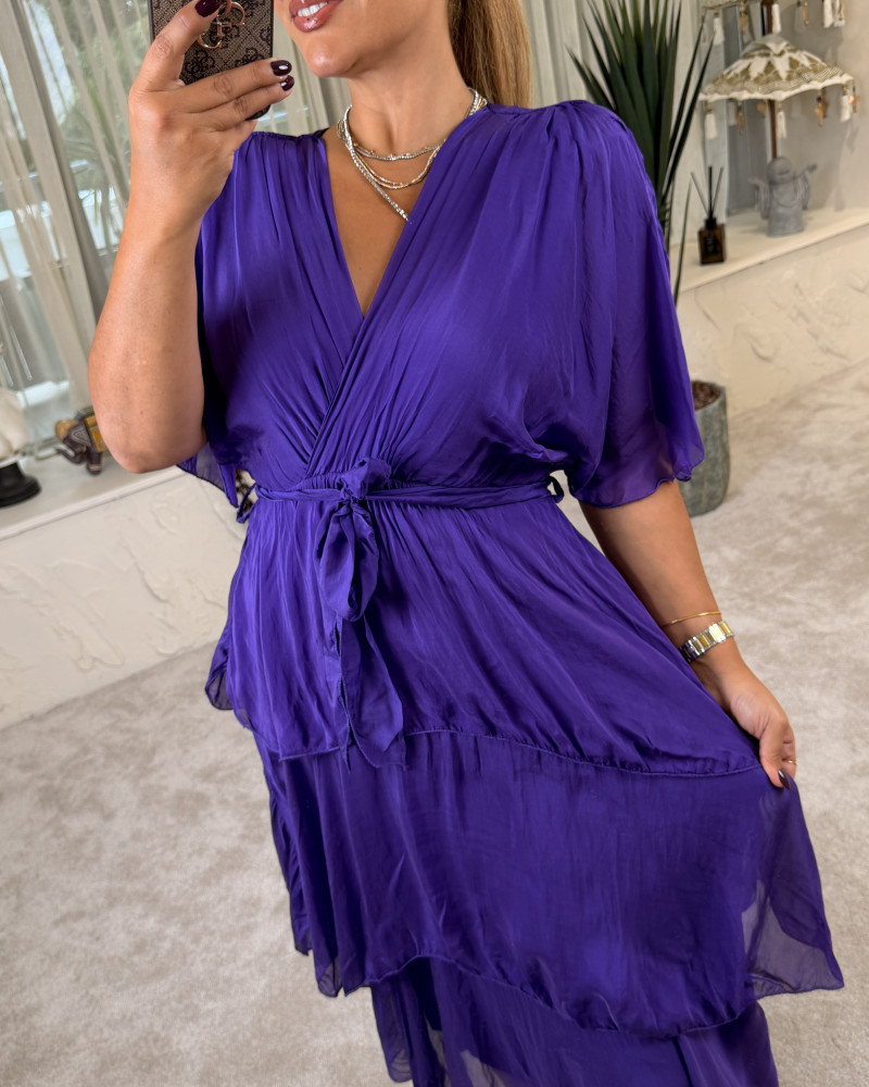 COSSY DRESS PURPLE COSSY DRESS PURPLE