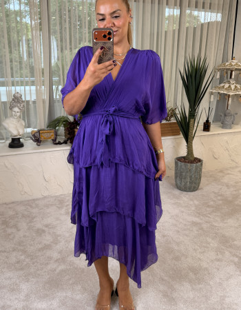COSSY DRESS PURPLE COSSY DRESS PURPLE