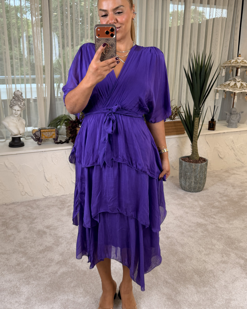 COSSY DRESS PURPLE COSSY DRESS PURPLE