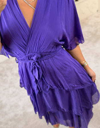 COSSY DRESS PURPLE COSSY DRESS PURPLE