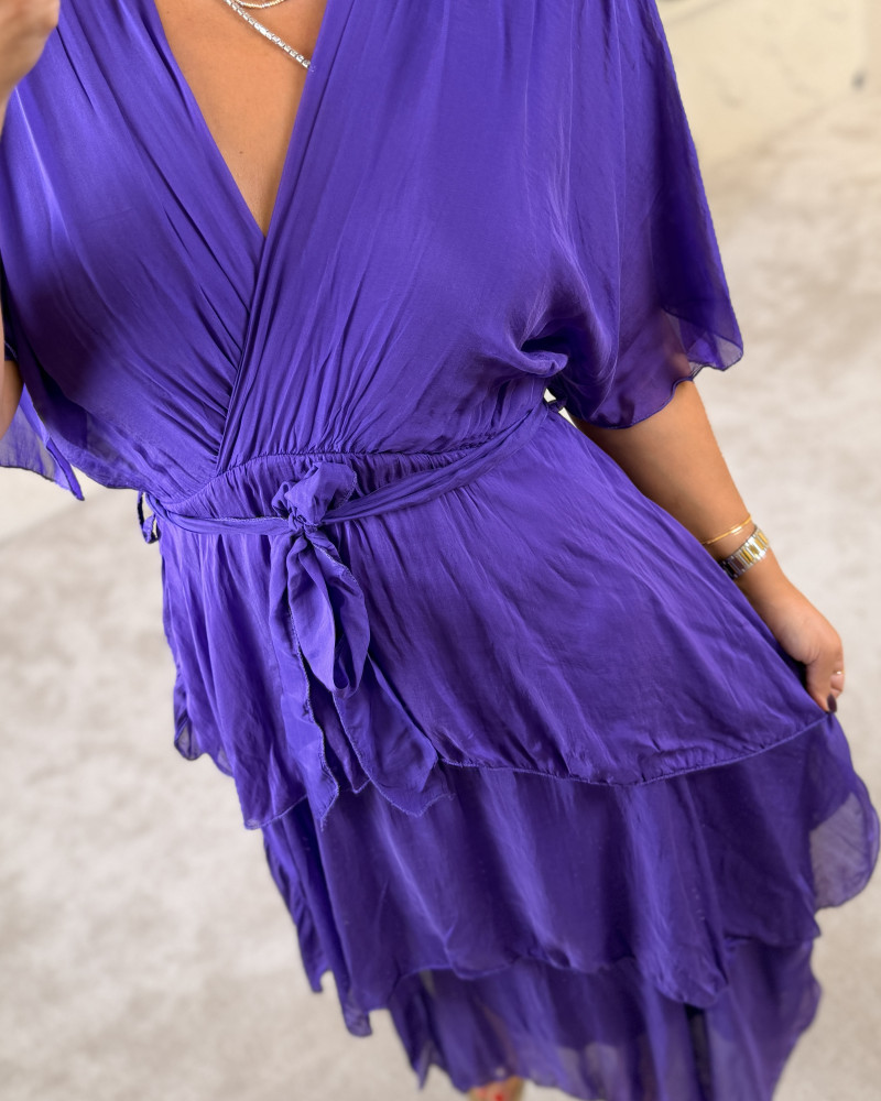 COSSY DRESS PURPLE COSSY DRESS PURPLE