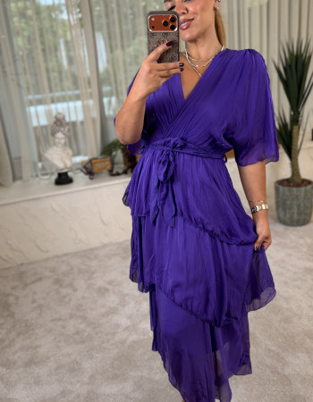 COSSY DRESS PURPLE COSSY DRESS PURPLE