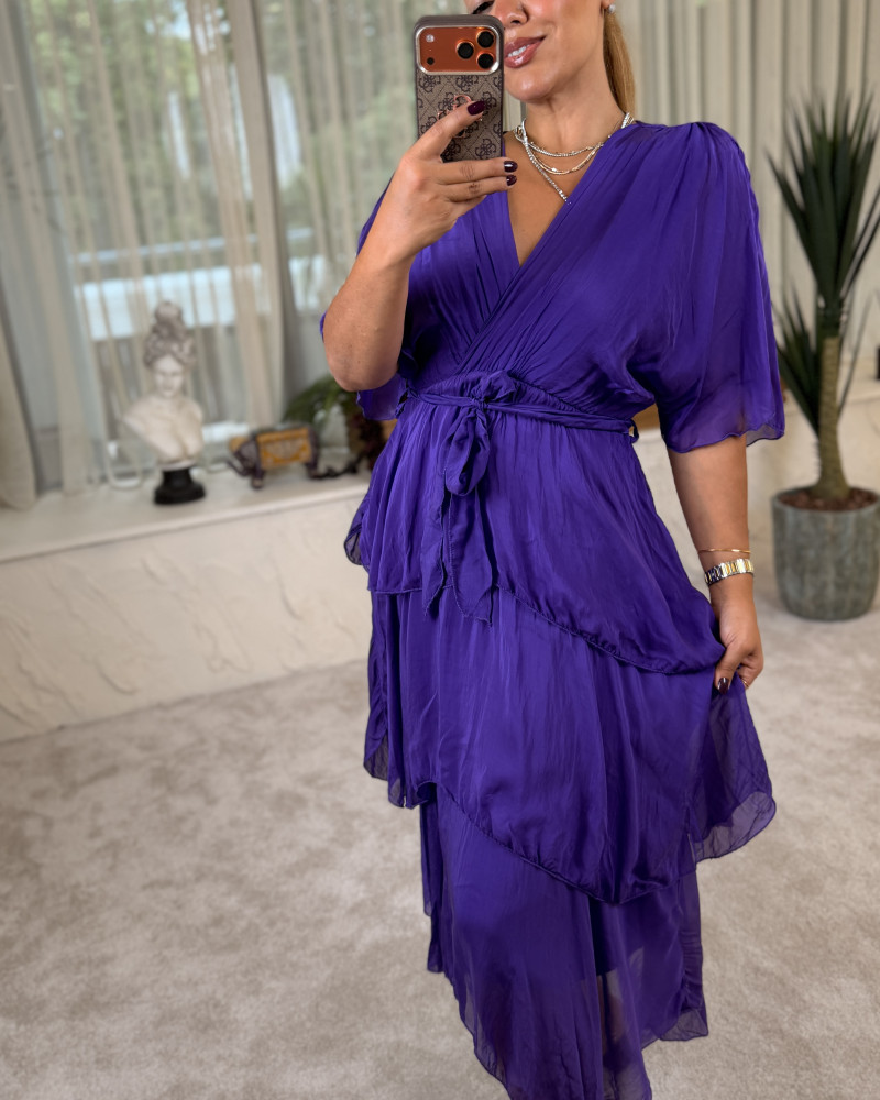 COSSY DRESS PURPLE COSSY DRESS PURPLE