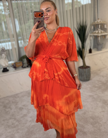 COSSY DRESS ORANGE COSSY DRESS ORANGE
