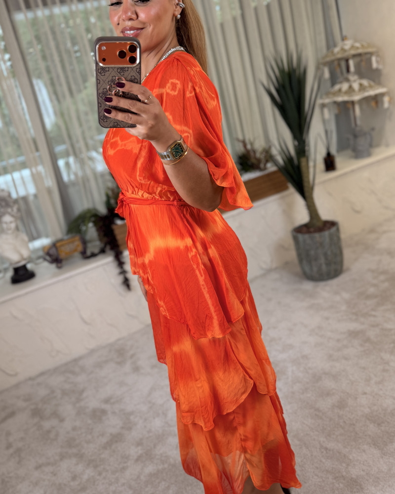 COSSY DRESS ORANGE COSSY DRESS ORANGE