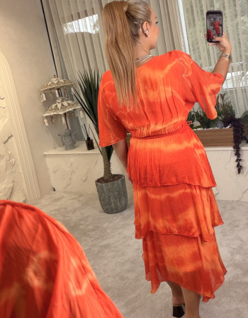 COSSY DRESS ORANGE COSSY DRESS ORANGE