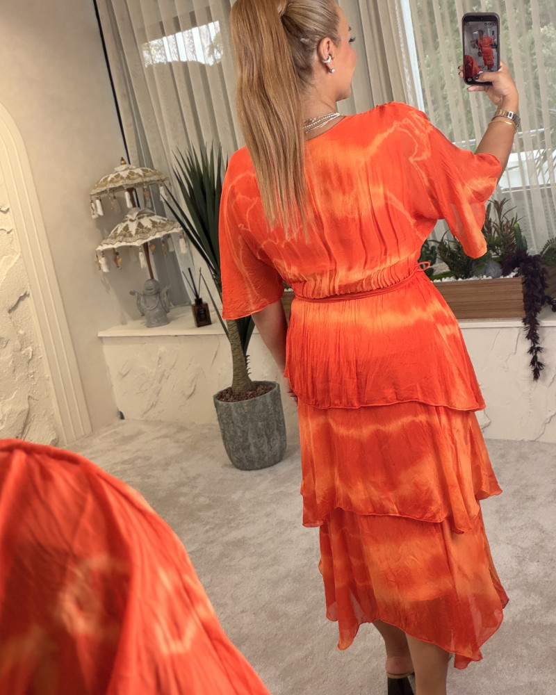 COSSY DRESS ORANGE COSSY DRESS ORANGE