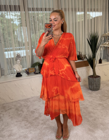 COSSY DRESS ORANGE COSSY DRESS ORANGE