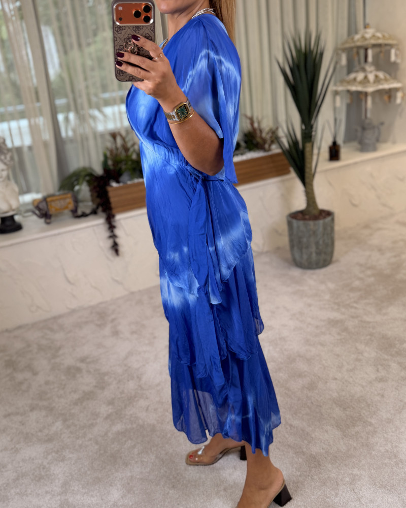 COSSY DRESS BLUE COSSY DRESS BLUE