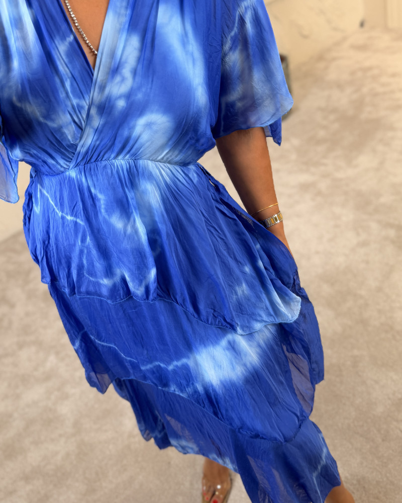 COSSY DRESS BLUE COSSY DRESS BLUE