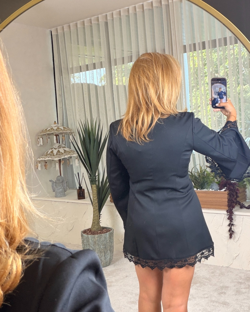 FLAMMODA BLAZER CEKET SİYAH