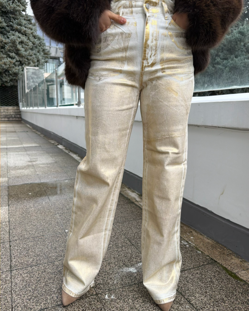 GOLD VARAK YIKAMALI İTHAL JEAN