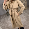 İTALYAN KOTON TRENÇKOT CAMEL