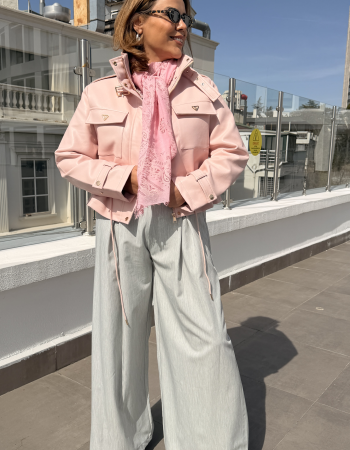 İTALYAN PALAZZO PANTOLON GRİ