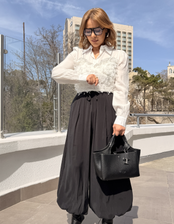 İTALYAN TASARIM GÖMLEK BEYAZ