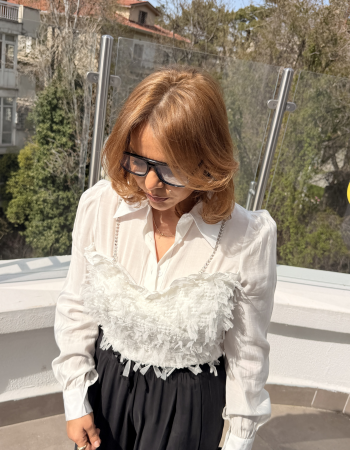 İTALYAN TASARIM GÖMLEK BEYAZ