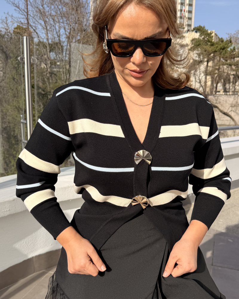 SİYAH İTALYAN TASARIM MİNİ ETEK