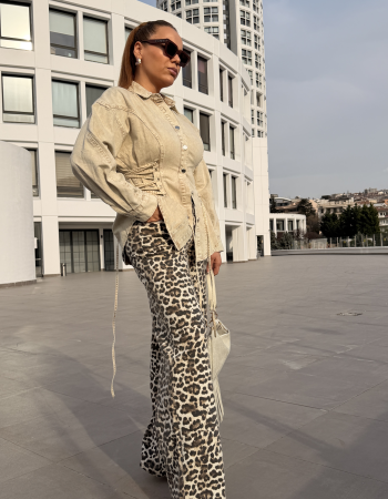 İTALYAN LEOPAR JEAN