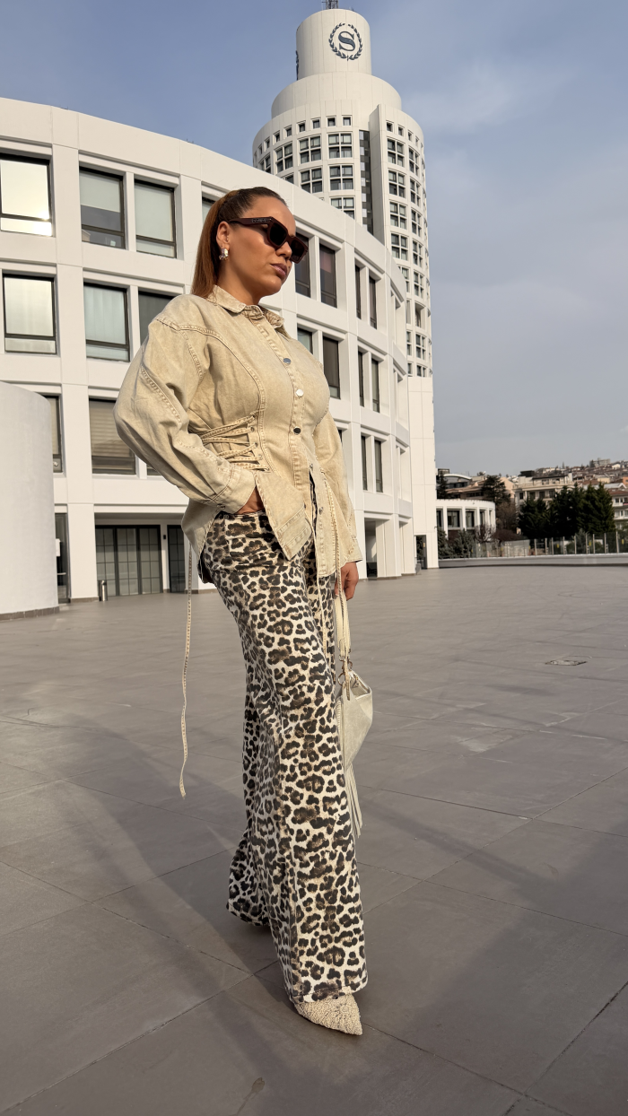 İTALYAN LEOPAR JEAN İTALYAN LEOPAR JEAN