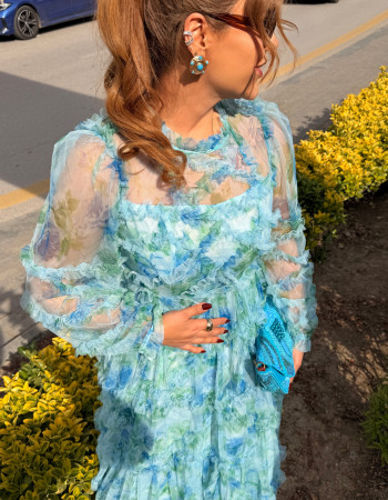 PRETTY DRESS BLUE PRETTY DRESS BLUE