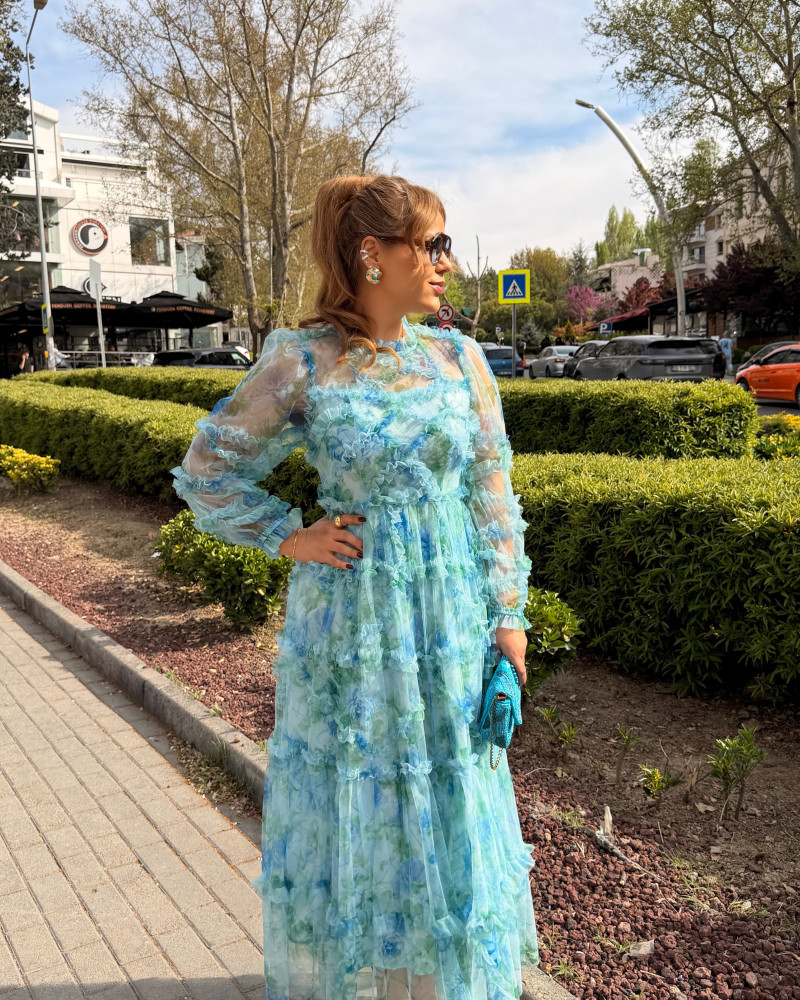 PRETTY DRESS BLUE PRETTY DRESS BLUE