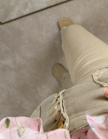 PUSH UP İTALYAN JEAN BEJ