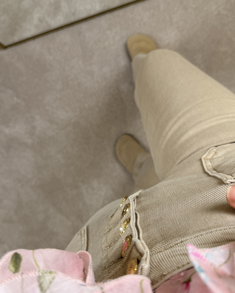 PUSH UP İTALYAN JEAN BEJ