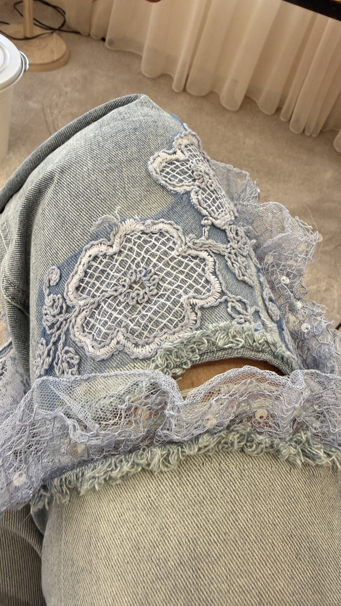 DANTEL TASARIM JEAN BLUE