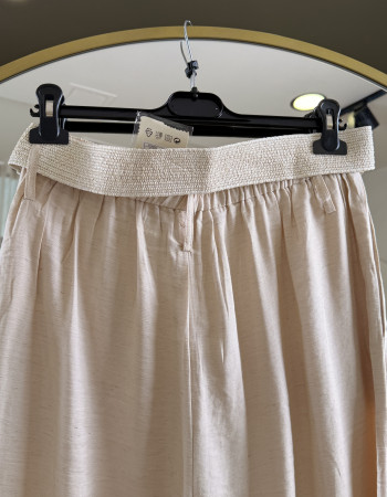 KETEN PANTOLON BEİGE