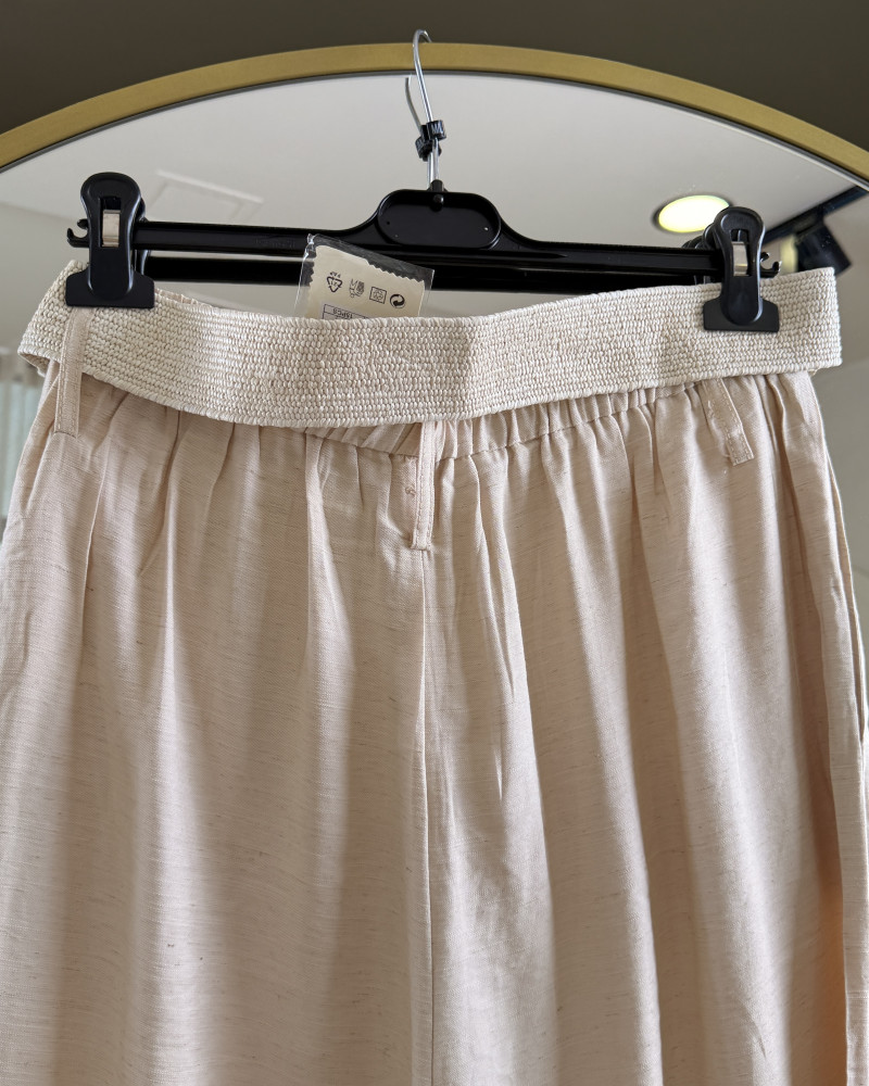 KETEN PANTOLON BEİGE