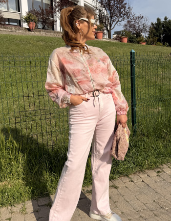 İTALYAN KEMERLİ JEAN PEMBE İTALYAN KEMERLİ JEAN PEMBE