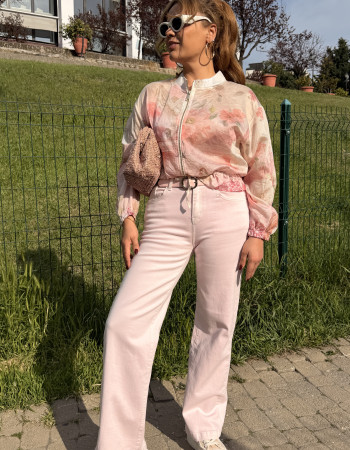 İTALYAN KEMERLİ JEAN PEMBE İTALYAN KEMERLİ JEAN PEMBE
