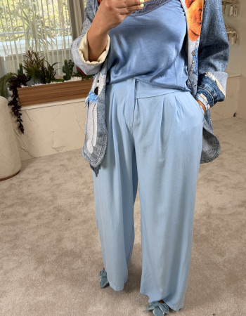 KOTON PALAZZO BLUE KOTON PALAZZO BLUE