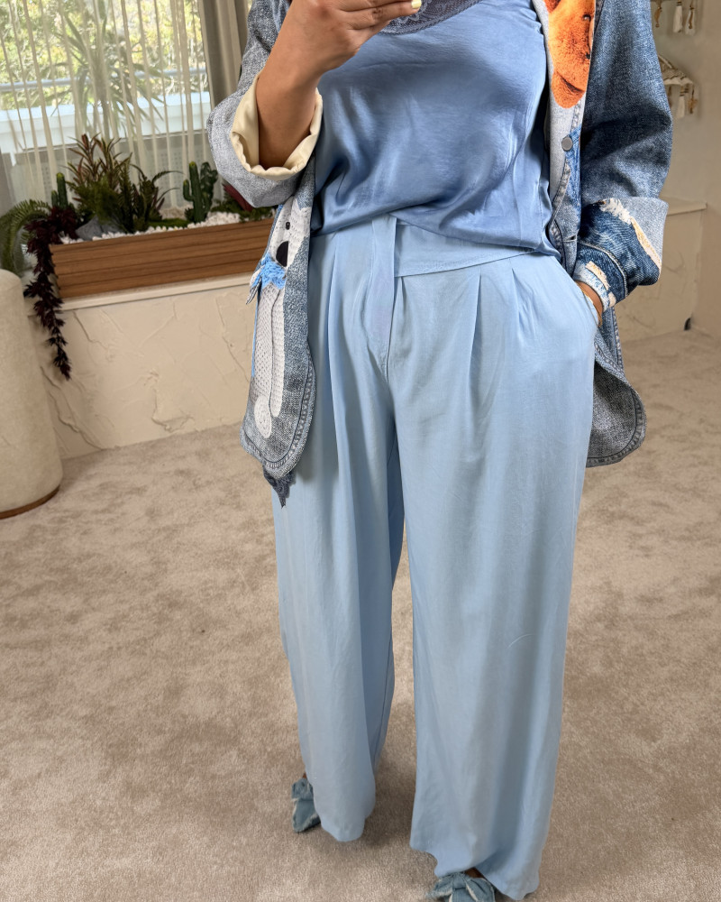 KOTON PALAZZO BLUE KOTON PALAZZO BLUE