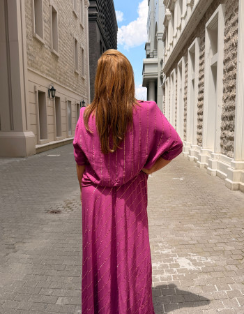 MURANO İKİLİ SET PURPLE