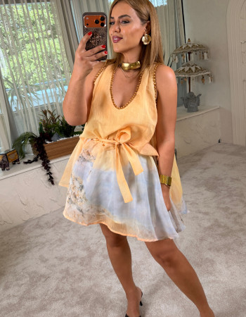 AZURE DRESS ORANGE AZURE DRESS ORANGE